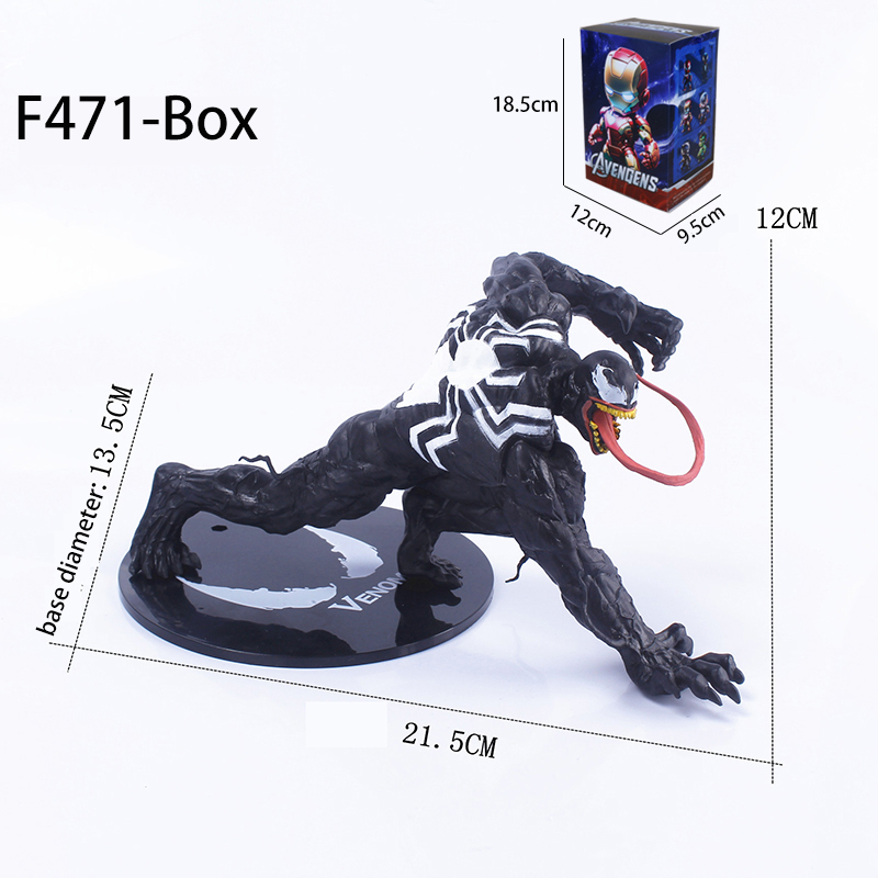 Venom  Statue Figure Marvel PVC Collection Venom Symbiote Action Pose Model Toy Gift Fans Desk Decoration Comic Hero ﻿