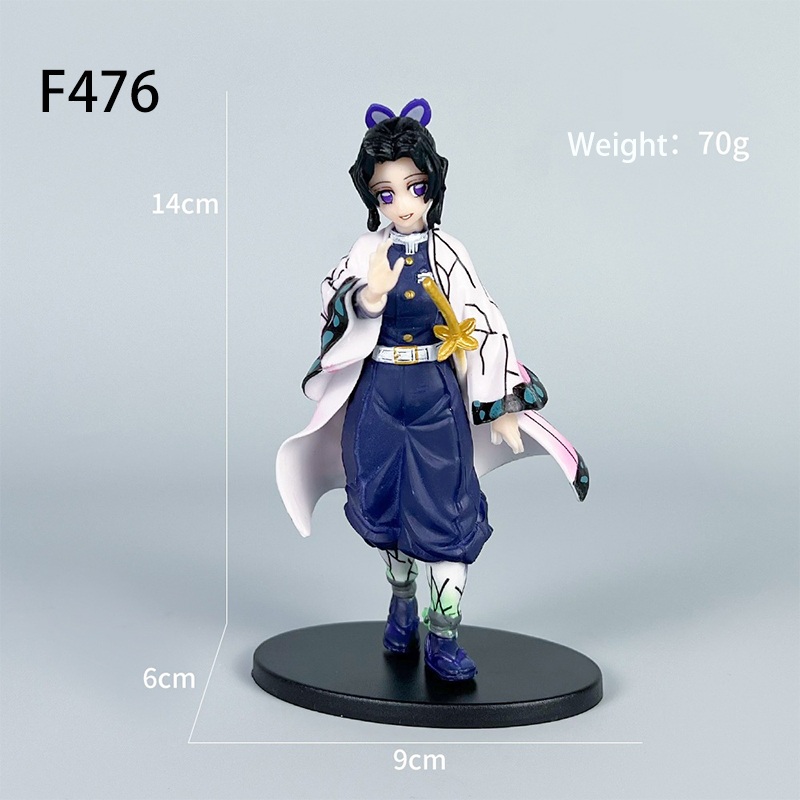  Shinobu Kocho Statue Figure Demon Slayer Anime Collection Kimetsu no Yaiba Model Toy Gift Fans Decoration