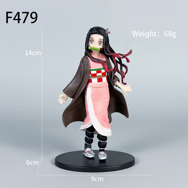 Nezuko Kamado Statue  Figure Demon Slayer Anime Collection Kimetsu no Yaiba Model Toy Gift Decoration