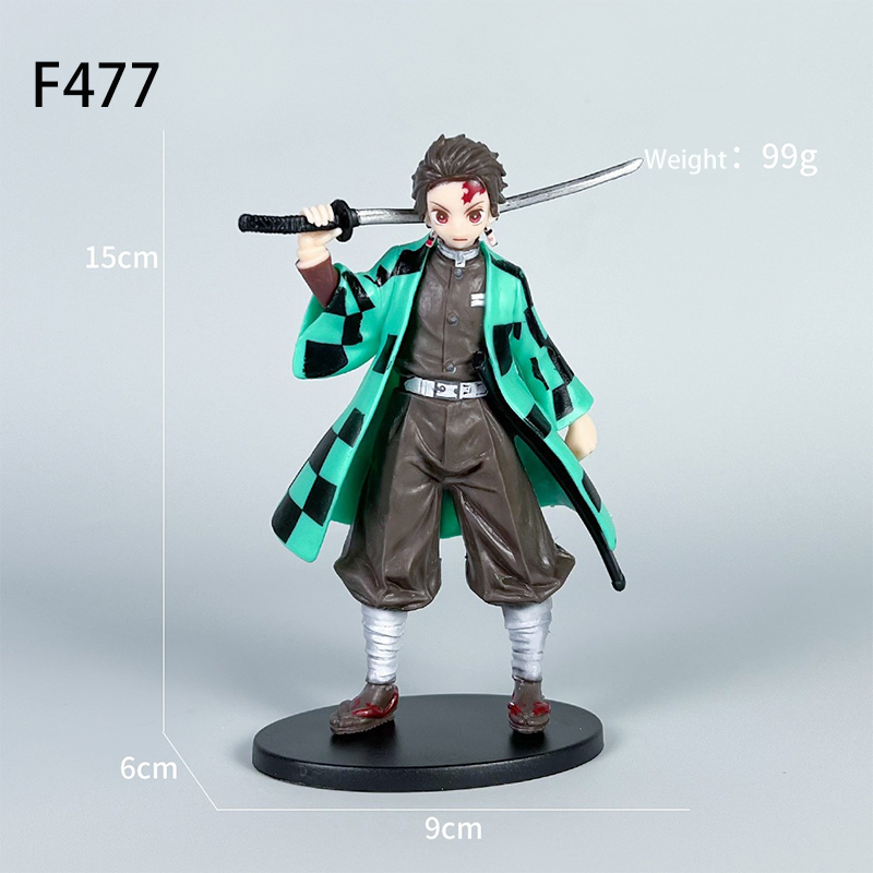 Tanjiro Kamado Statue Figure Demon Slayer Anime Collection Kimetsu no Yaiba Model Toy Gift Decoration