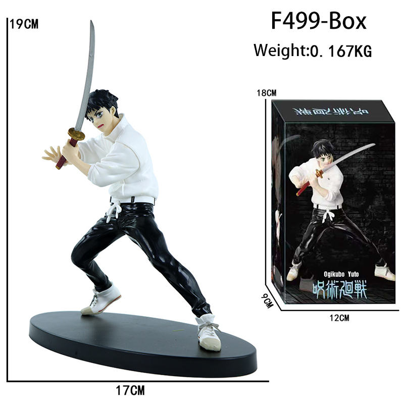Yuta Okkotsu Statue Figure Jujutsu Kaisen Anime Collection Cursed Energy Sorcerer Model Toy Gift Decoration Fans