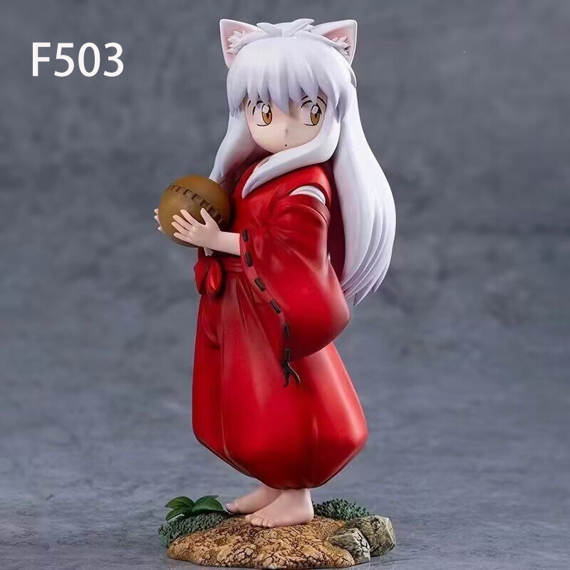 Inuyasha Statue Figure Classic Anime Collection Half Demon Warrior Model Toy Gift Decoration Fans