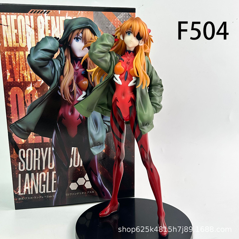 Asuka Langley Statue Figure Evangelion Anime Collection EVA Pilot Model Toy Gift Decoration Fans