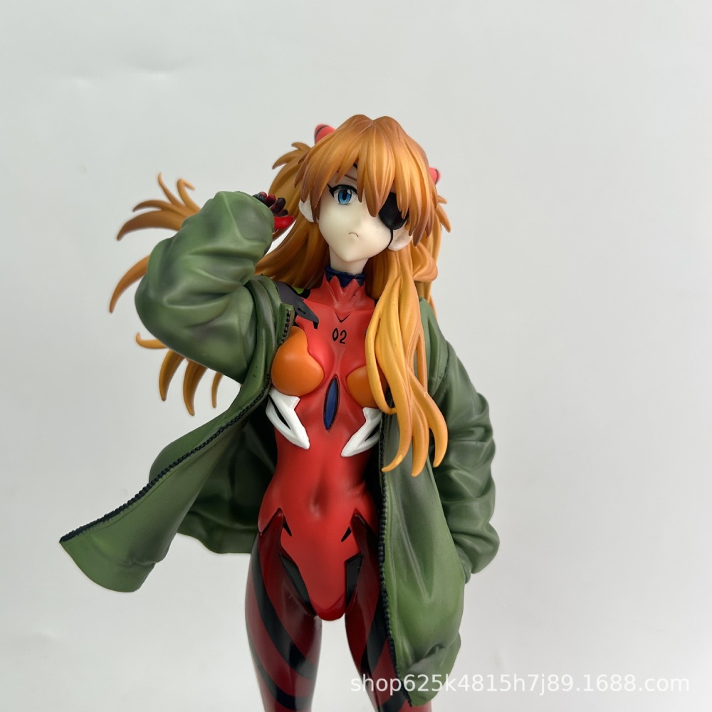 Asuka Langley Statue Figure Evangelion Anime Collection EVA Pilot Model Toy Gift Decoration Fans