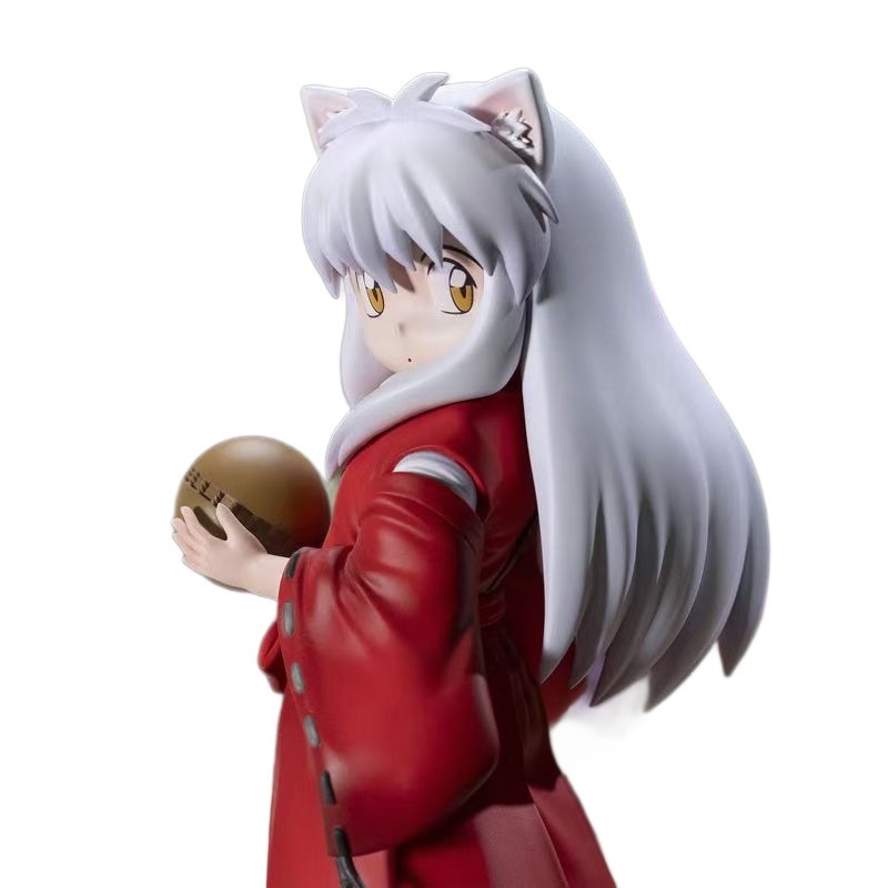 Inuyasha Statue Figure Classic Anime Collection Half Demon Warrior Model Toy Gift Decoration Fans