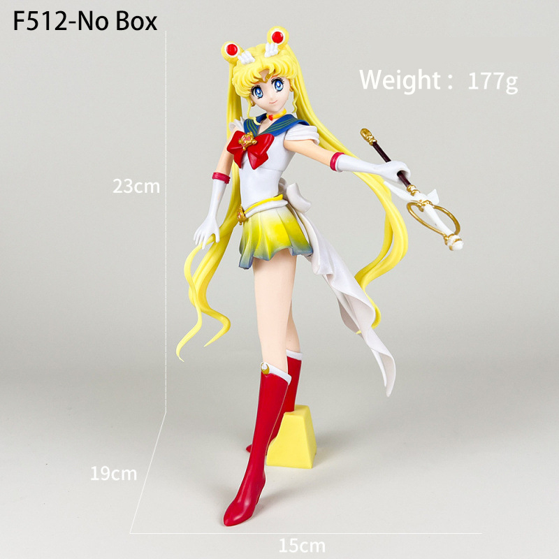 Sailor Moon Usagi Tsukino Transformation Statue Figure Transform Pose Anime Collection Magical Girl Model Toy Gift Decoration