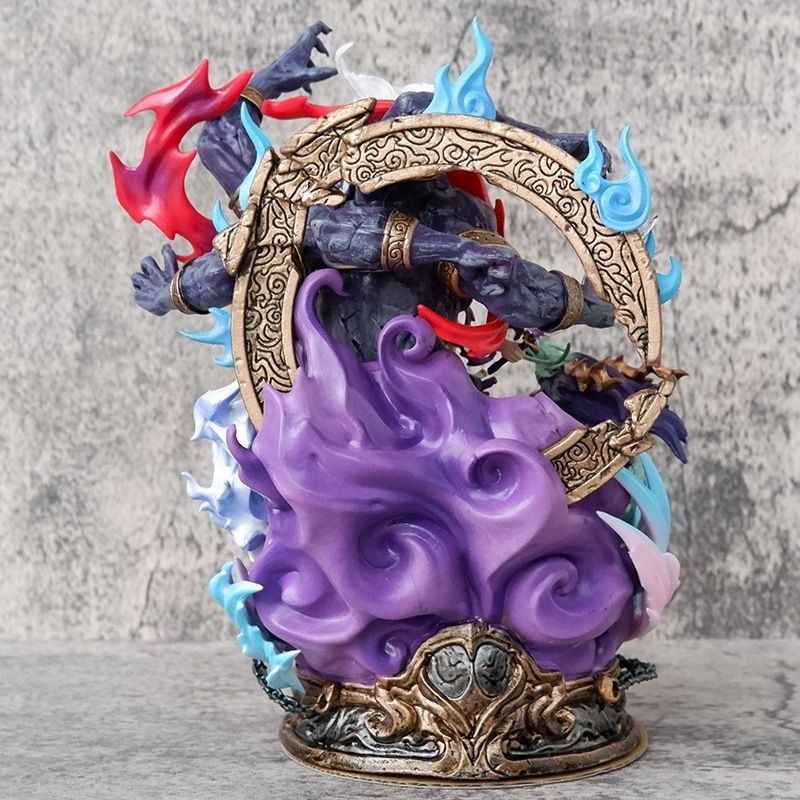 Roronoa Zoro King of Hell Statue Figure One Piece Anime PVC Collection Enma Sword Model Toy Gift Decoration
