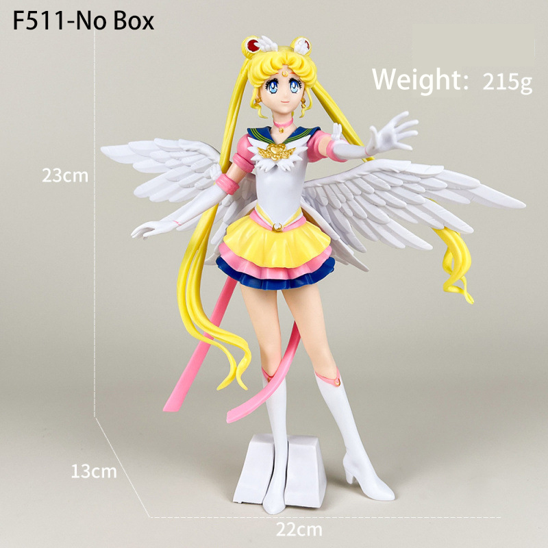 Sailor Moon Statue Figure Princess Serenity Anime Collection Usagi Tsukino Sailor Moon Crystal Model Toy Gift Decoration