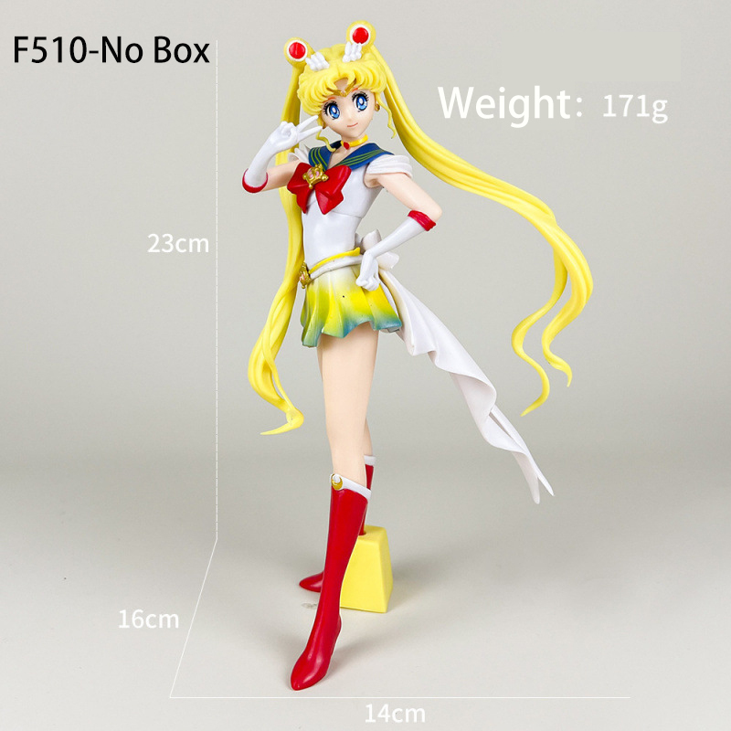 Sailor Moon Usagi Tsukino Statue Figure Anime Collection Sailor Moon Princess Serenity Model Toy Gift Decoration Fans