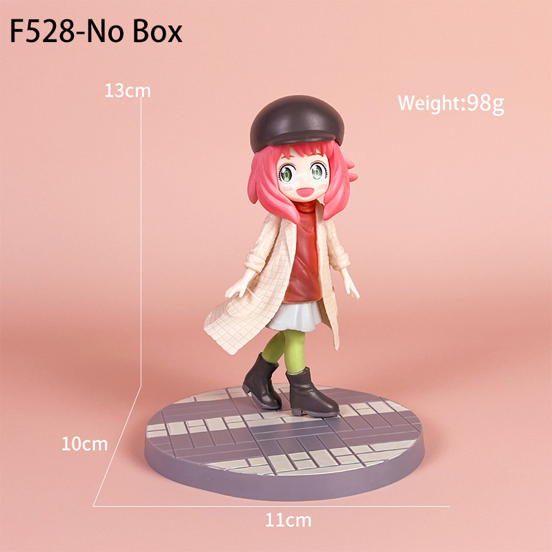 Anya Forger Statue Figure Spy x Family Anime Collection Stylish Outfit Model Toy Gift Decoration Fans