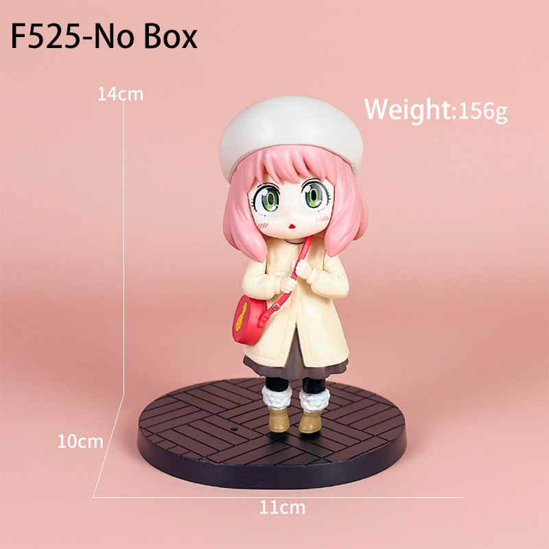Anya Forger Backpack Statue Figure Spy x Family Anime Collection Cute Backpack Pose Model Toy Gift Decoration Fans