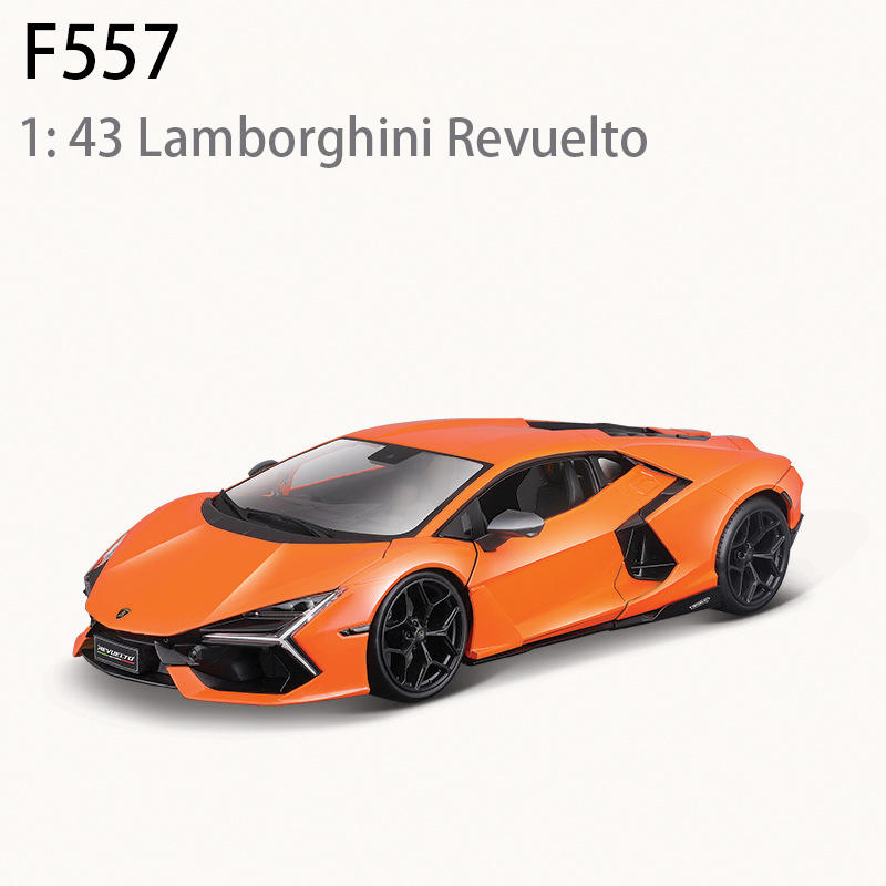 Lamborghini Revuelto 1:43 Scale Diecast Model Car Collection Supercar Replica Toy Detailed Sport Car Ornament Gift Fans