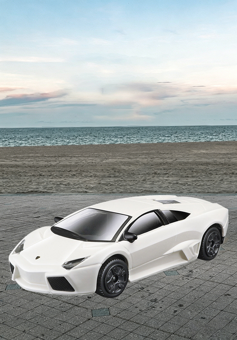 Lamborghini Reventon White 1:43 Scale Diecast Model Car Collection Supercar Replica Toy Ornament Gift Car Fans Collectors