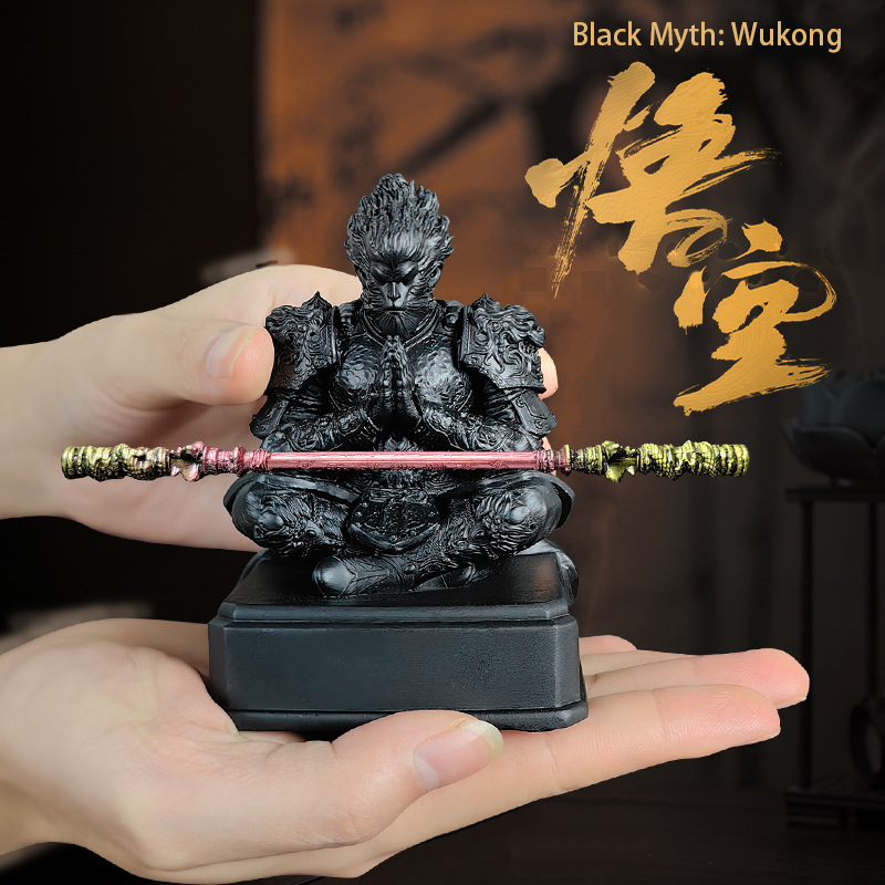 Black Myth Wukong Statue Figure Toy Detailed Display Model Gamers Anime Fans & Collectors Gift Decoration