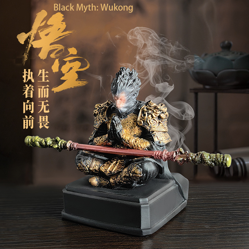 Black Myth Wukong Statue Figure Toy Detailed Display Model Gamers Anime Fans & Collectors Gift Decoration