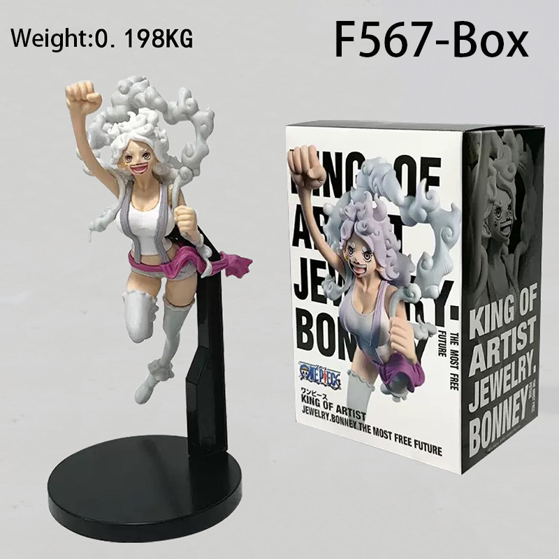One Piece Nika Bonney Statue Figure Toy High-Detail Anime Collection Model Fans Collectors Gift Decoration