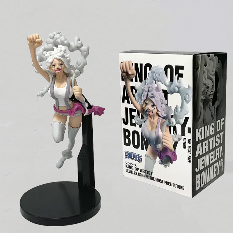 One Piece Nika Bonney Statue Figure Toy High-Detail Anime Collection Model Fans Collectors Gift Decoration