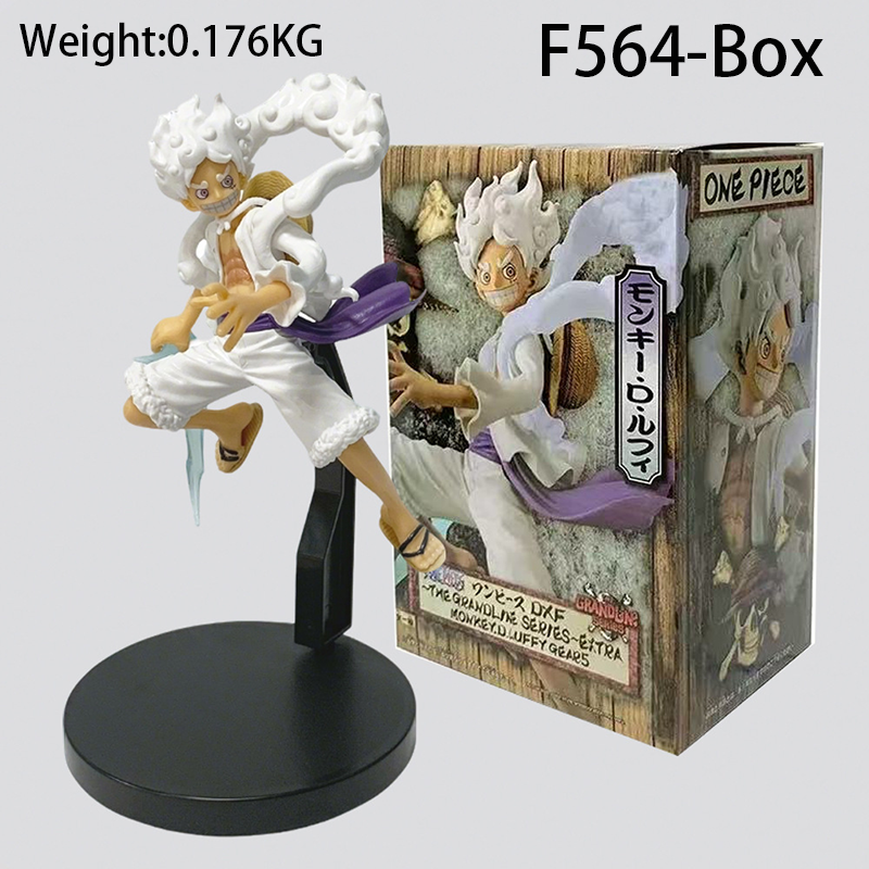 One Piece Luffy Gear 5 Statue Figure Toy High-Detail Collection Model Anime Fans Collectors Gift Desk Decoration