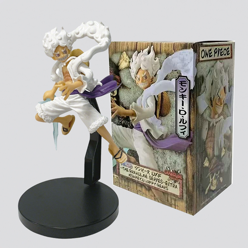 One Piece Luffy Gear 5 Statue Figure Toy High-Detail Collection Model Anime Fans Collectors Gift Desk Decoration