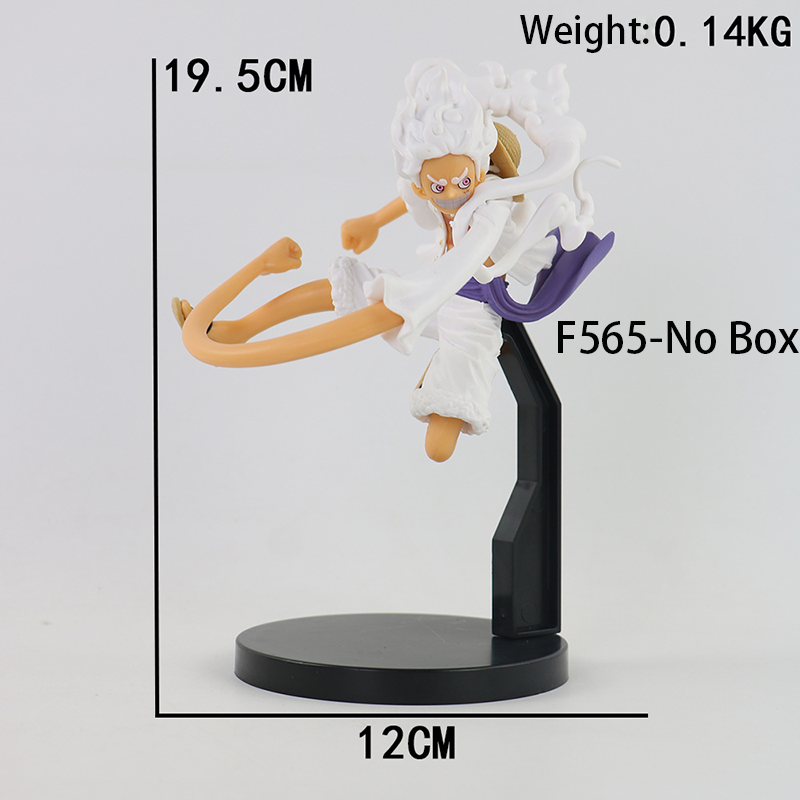 One Piece Luffy Gear 5 Second Edition Statue Figure Toy High-Detail Anime Collection Model Fans Collectors Gift Decoration