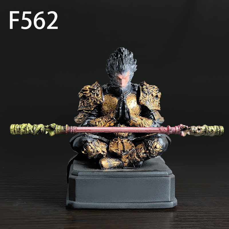 Black Myth Wukong Statue Figure Toy Detailed Display Model Gamers Anime Fans & Collectors Gift Decoration