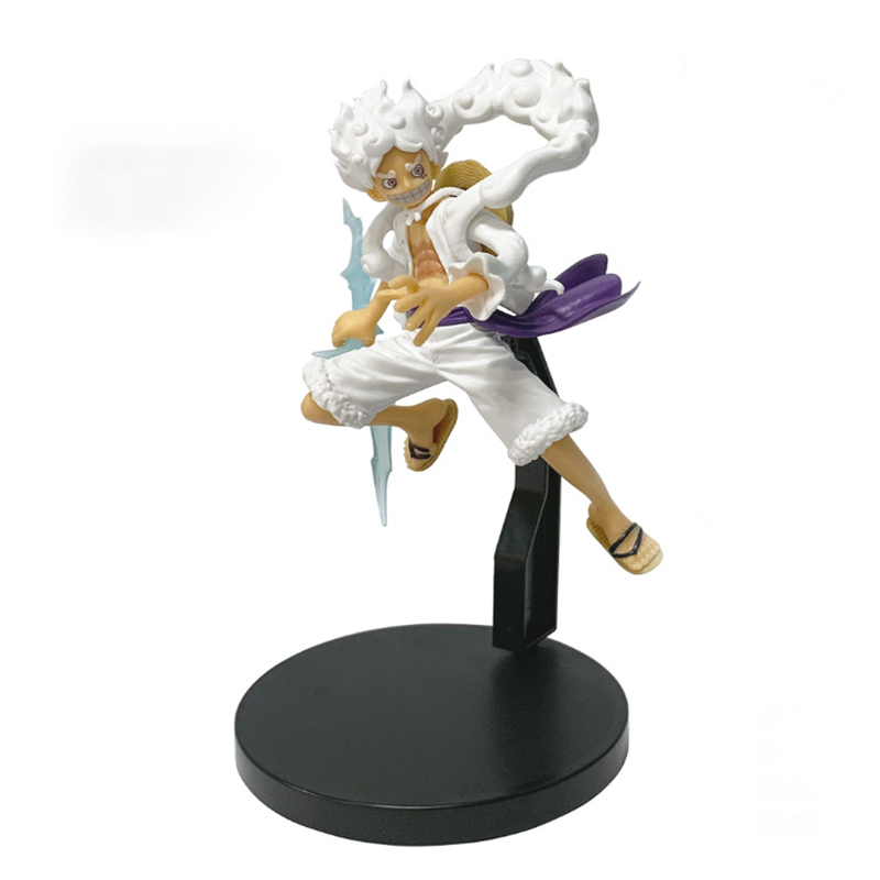 One Piece Luffy Gear 5 Statue Figure Toy High-Detail Collection Model Anime Fans Collectors Gift Desk Decoration