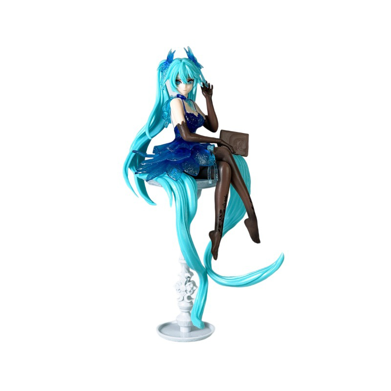 Hatsune Miku Eternal Night Series Statue Figure Toy High-Detail Anime Collection Model Fans Collectors Gift Decoration