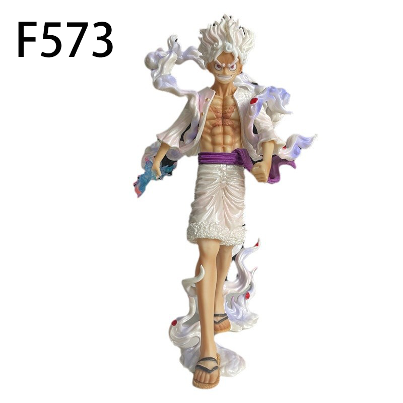 One Piece Nika Luffy Statue Figure Walking Pose Toy High-Detail Anime Display Model Fans Collectors Gift Decoration