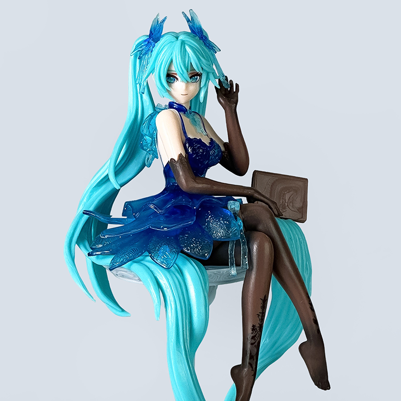 Hatsune Miku Eternal Night Series Statue Figure Toy High-Detail Anime Collection Model Fans Collectors Gift Decoration