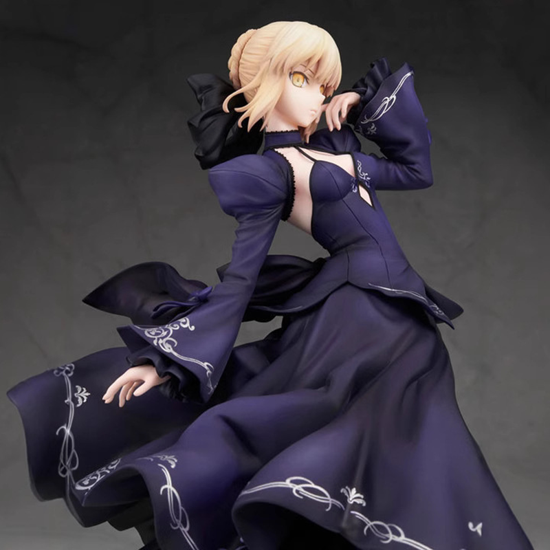 Fate Stay Night Saber Alter Statue Figure Dark Saber Altria Pendragon Model Collection Toy Display Gift Decoration