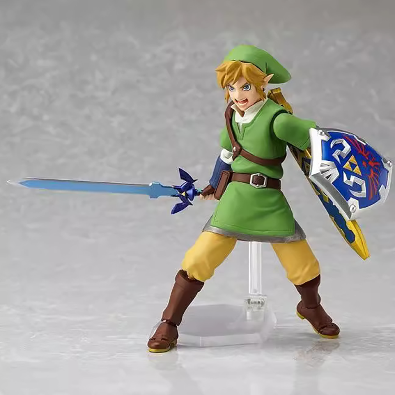 The Legend of Zelda Skyward Sword Link Action Figure Movable Joints Collection Toy Dynamic Pose Model Gamer Gift