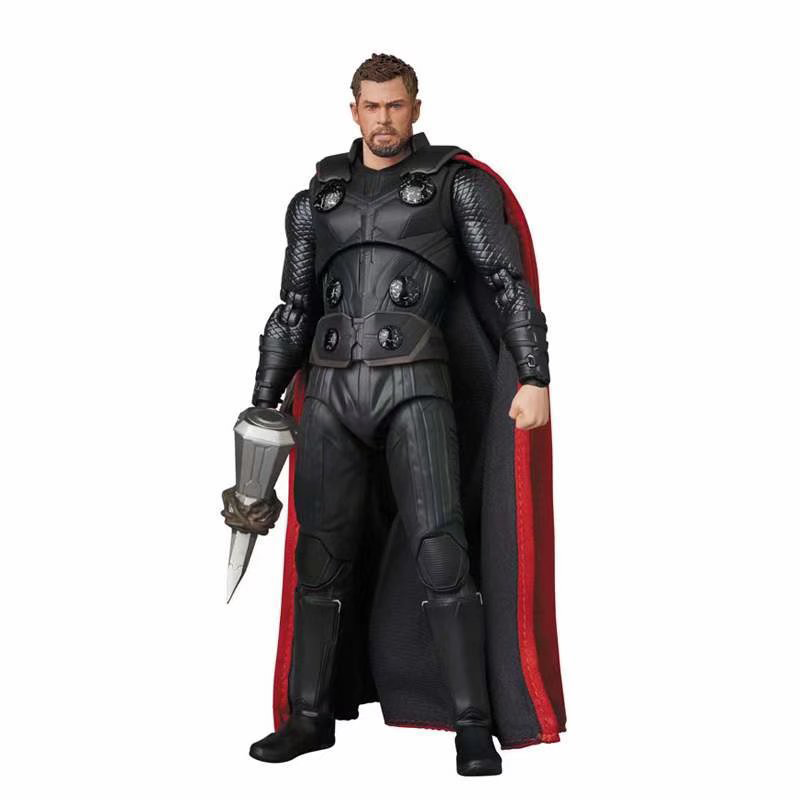 Thor Odinson Action Figure Toy Movable Joint Superhero Display Model Fans Collectors Gift Decoration