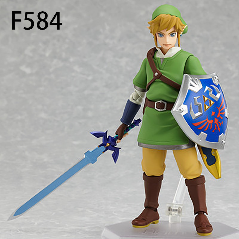 The Legend of Zelda Skyward Sword Link Action Figure Movable Joints Collection Toy Dynamic Pose Model Gamer Gift