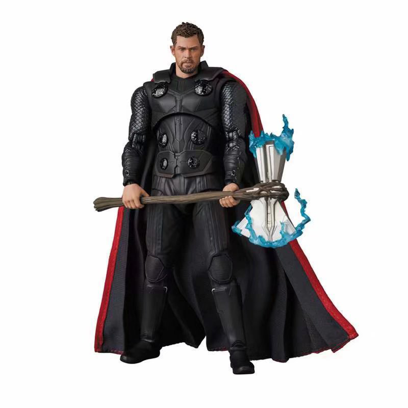Thor Odinson Action Figure Toy Movable Joint Superhero Display Model Fans Collectors Gift Decoration