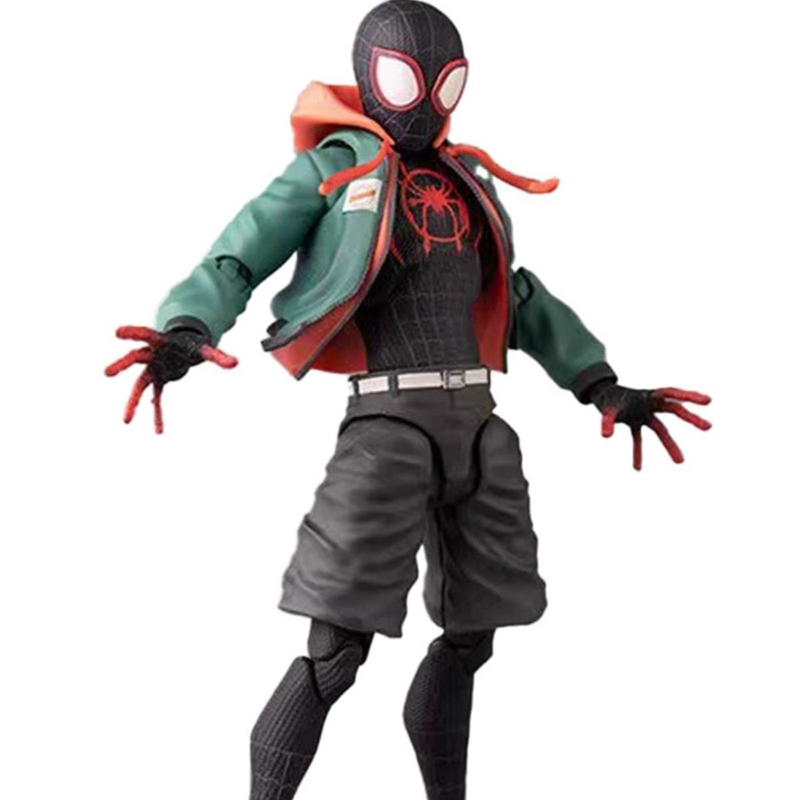 Spider-Man Miles Morales Action Figure Toy Movable Joint Anime Display Model Fans Collectors Gift Decoration