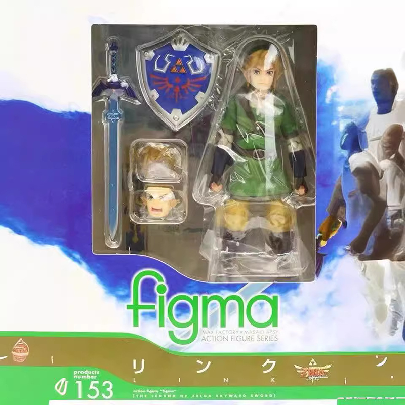 The Legend of Zelda Skyward Sword Link Action Figure Movable Joints Collection Toy Dynamic Pose Model Gamer Gift