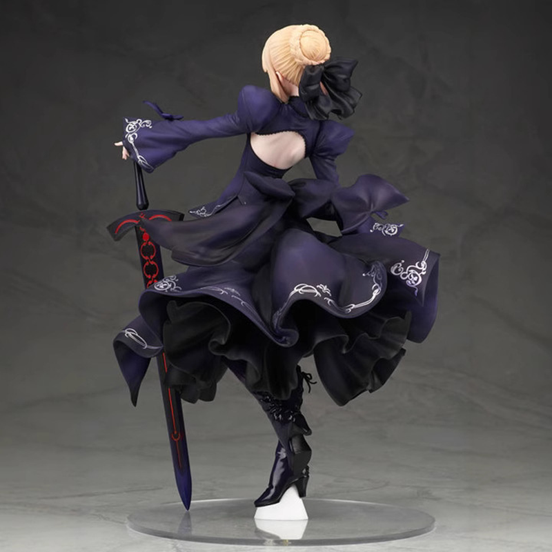 Fate Stay Night Saber Alter Statue Figure Dark Saber Altria Pendragon Model Collection Toy Display Gift Decoration