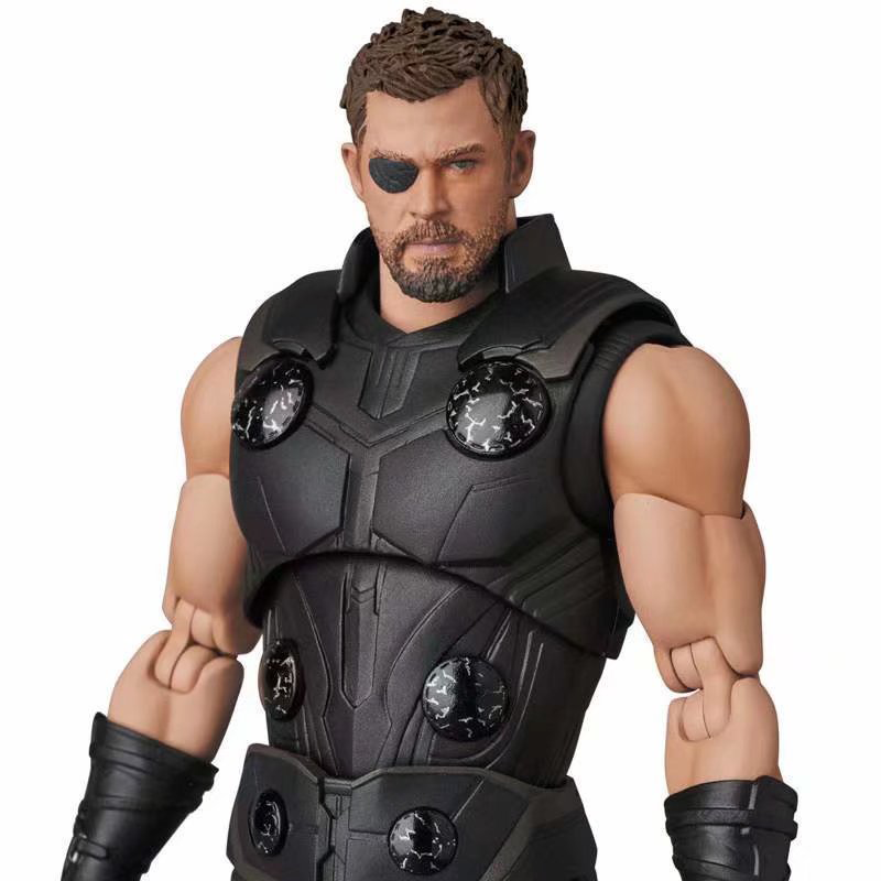 Thor Odinson Action Figure Toy Movable Joint Superhero Display Model Fans Collectors Gift Decoration