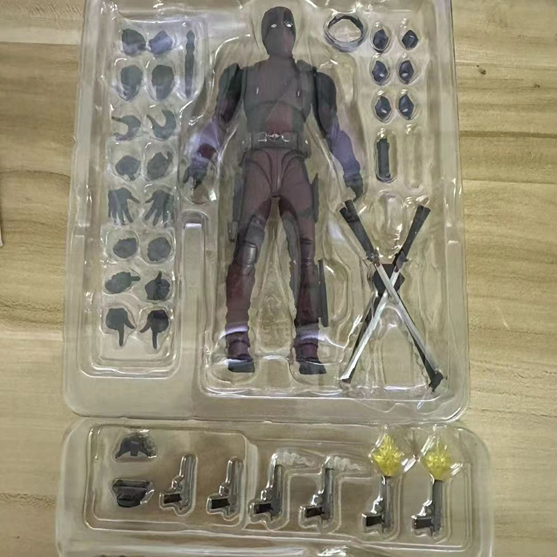 Deadpool 2 Action Figure Movable Joints Marvel Wade Wilson Collection Toy Dynamic Pose Model Gift Fans