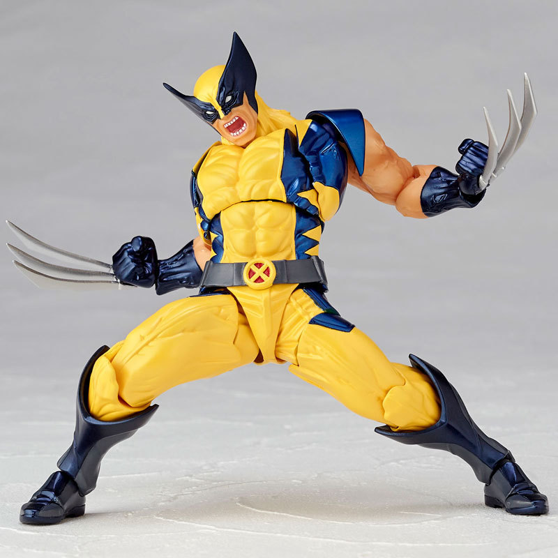 Wolverine Action Figure Marvel X-Men Logan Fully Articulated Movable Joints Collection Dynamic Pose Model Toy Gift