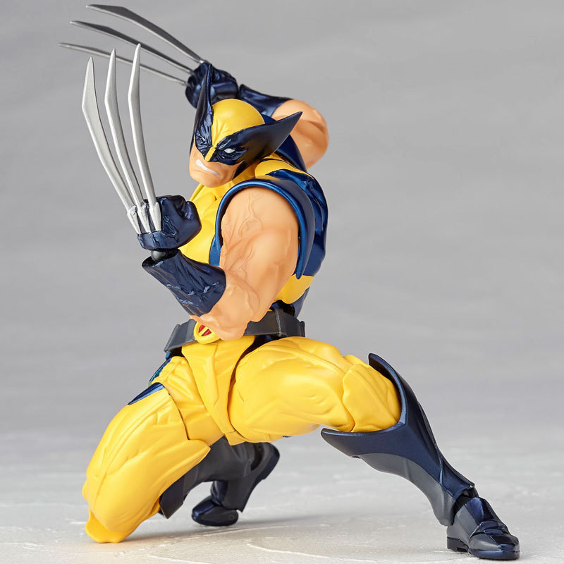 Wolverine Action Figure Marvel X-Men Logan Fully Articulated Movable Joints Collection Dynamic Pose Model Toy Gift