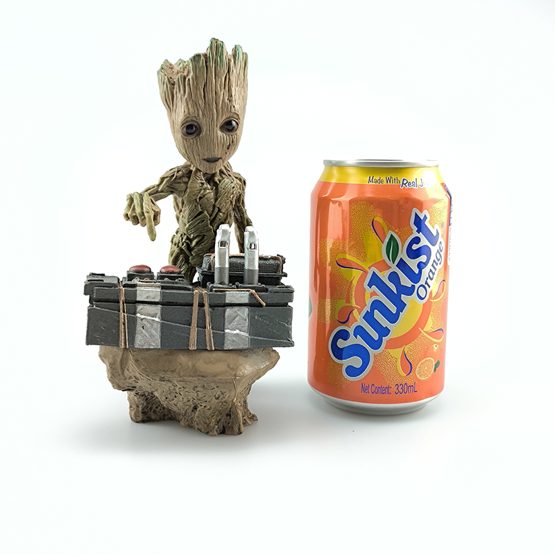 Groot Statue Figure Guardians of the Galaxy Groot PVC Collection Toy Cute Plant Model Marvel Gift Decoration