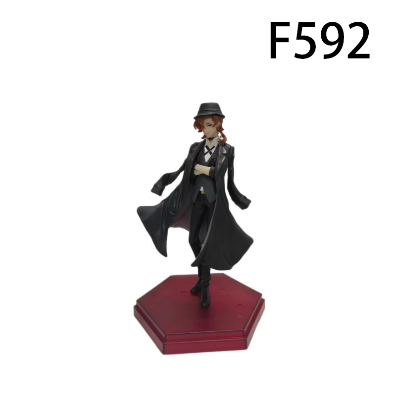 Chuya Nakahara Statue Figure Bungo Stray Dogs Anime Collection Statue Model Toy Desk Decoration Gift Fans
