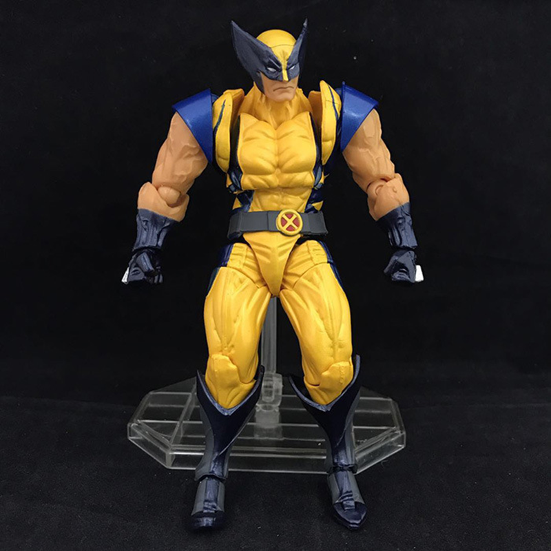 Wolverine Action Figure Marvel X-Men Logan Fully Articulated Movable Joints Collection Dynamic Pose Model Toy Gift