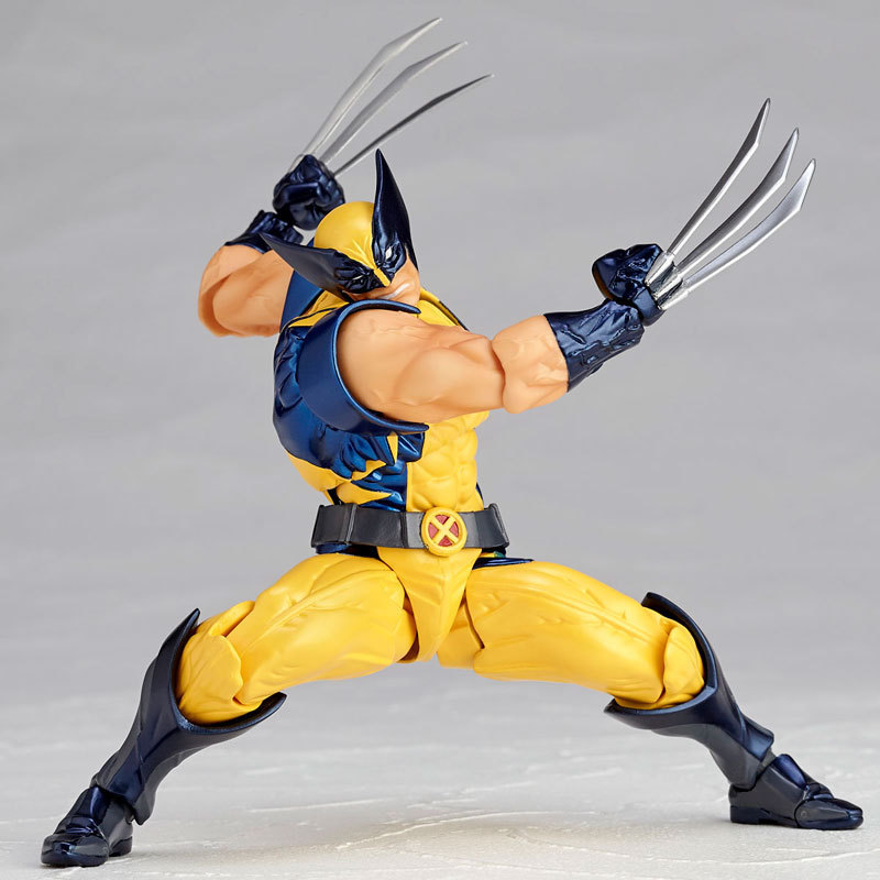 Wolverine Action Figure Marvel X-Men Logan Fully Articulated Movable Joints Collection Dynamic Pose Model Toy Gift