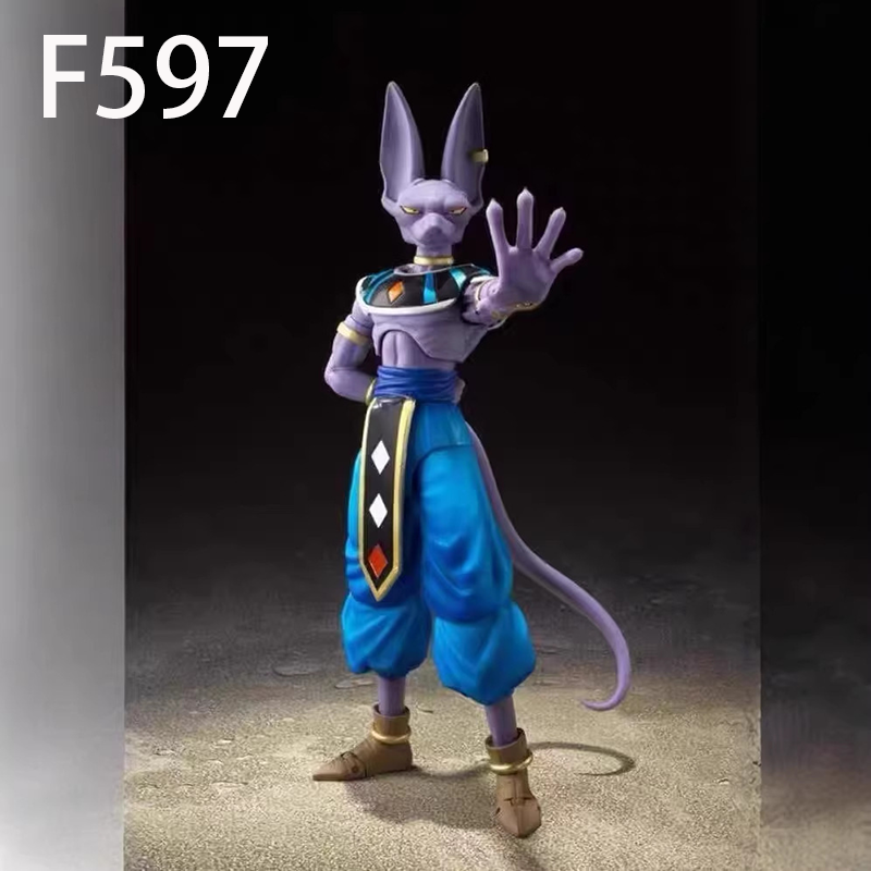 Dragon Ball Beerus Action Figure Lord Beerus Movable Joints Collection Dynamic Pose Model Toy Dragon Ball Gift