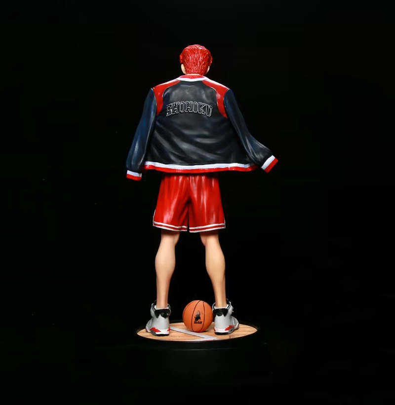 Slam Dunk Hanamichi Sakuragi Statue Figure Anime PVC Collection Basketball Model Toy Desk Decoration Gift