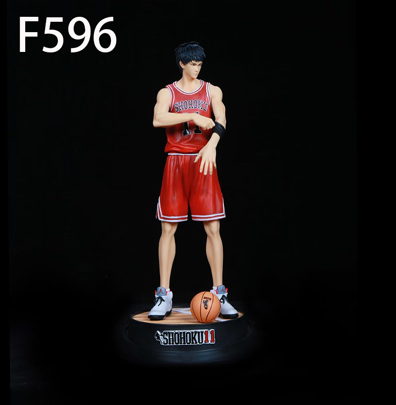 Slam Dunk Kaede Rukawa Statue Figure Anime PVC Collection Basketball Model Toy Desk Decoration Gift Fans
