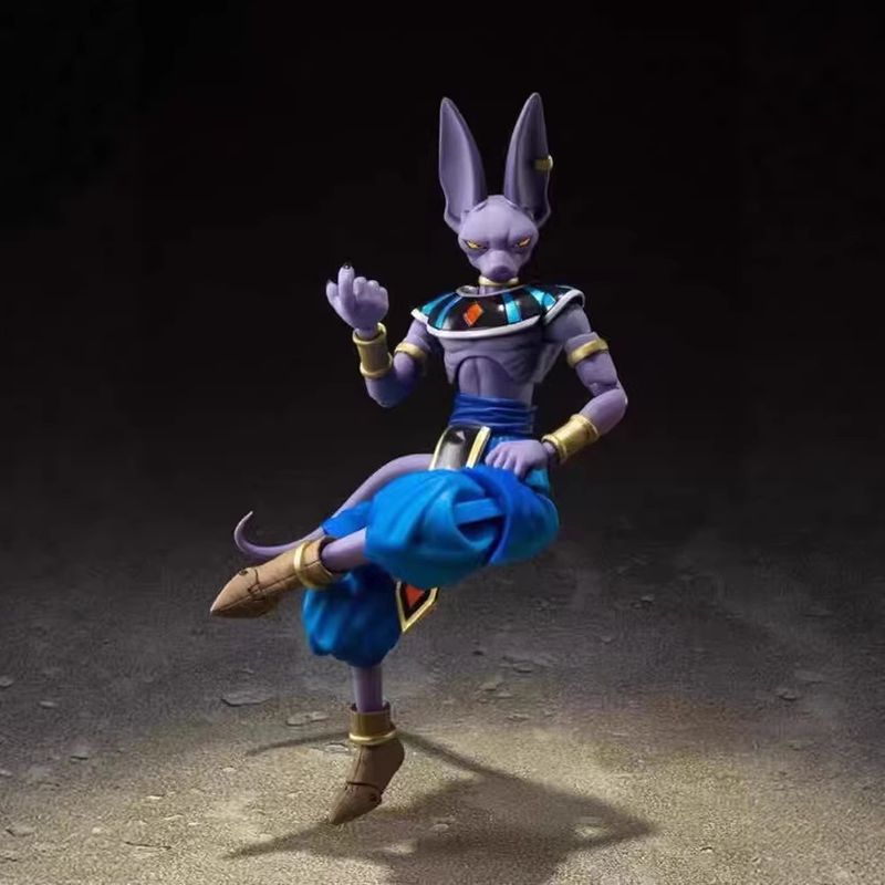 Dragon Ball Beerus Action Figure Lord Beerus Movable Joints Collection Dynamic Pose Model Toy Dragon Ball Gift