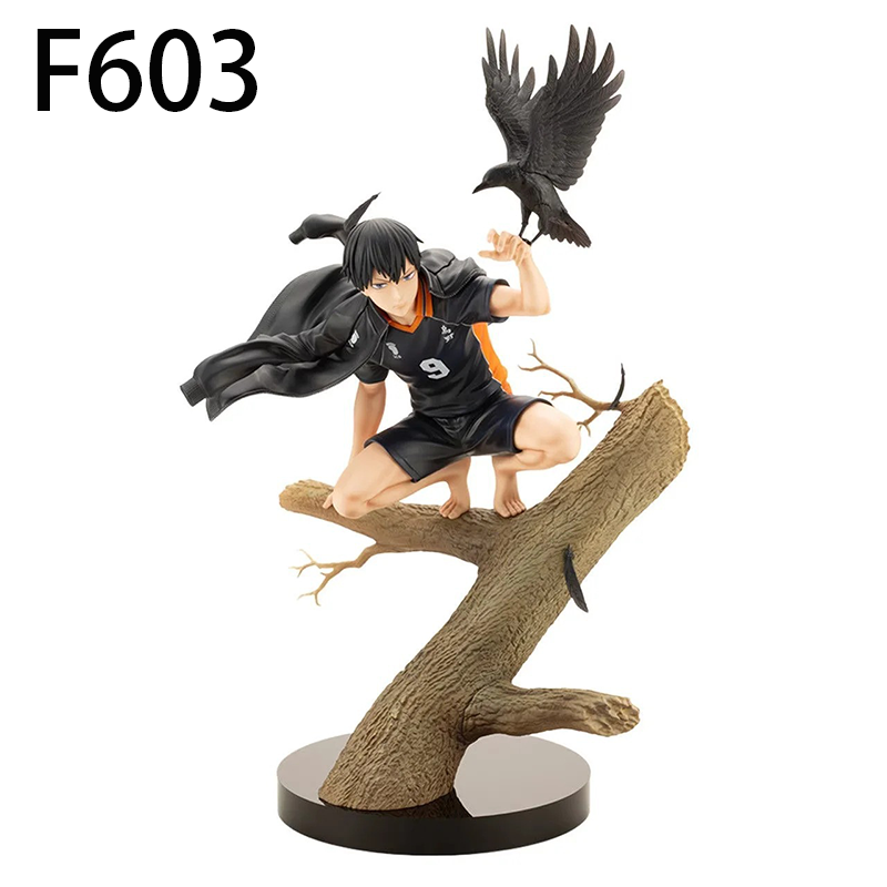 Haikyuu Tobio Kageyama Crow Tree Stump Statue Figure Anime Collection Model Toy Decoration Gift